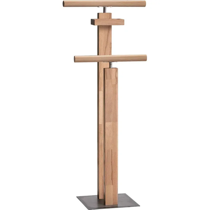 Hasena Herrendiener Claudio Kernbuche mit Iron-Gestell 45x28x107 cm – Bergamo
