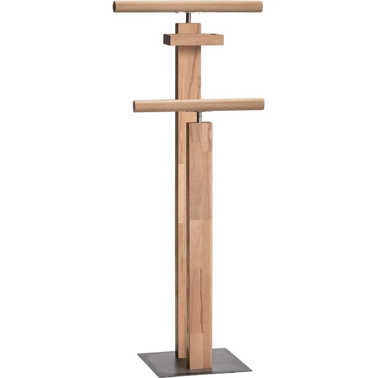Hasena Herrendiener Claudio Kernbuche mit Iron-Gestell 45x28x107 cm – Bergamo – Bild 1