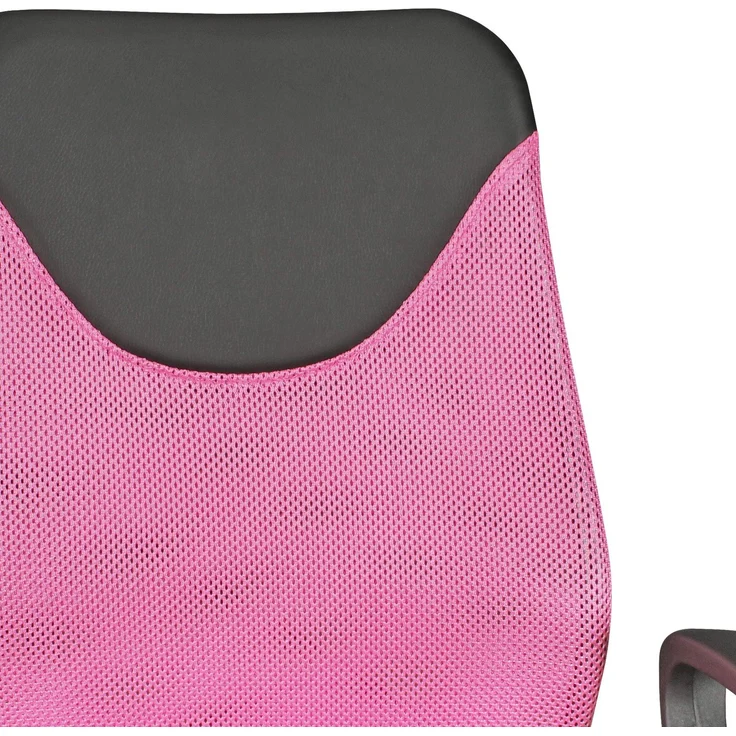 Amstyle Kinderstuhl Schreibtischstuhl TERNI Schwarz Pink mit Armlehnen 45x45x94 cm – Bild 14