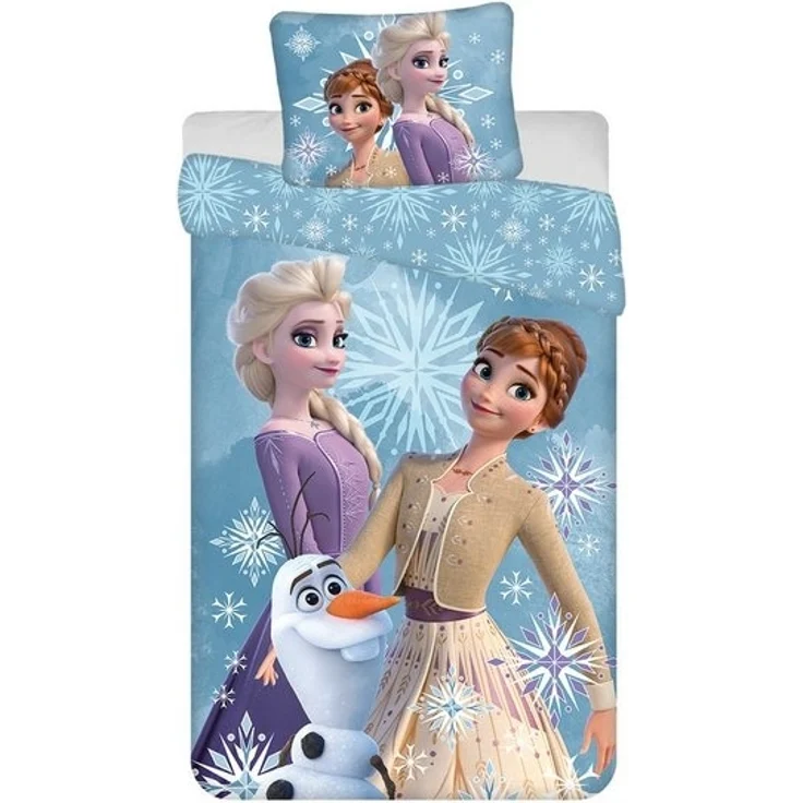 Tinisu Bettwäsche Frozen Elsa Anna Bettwäsche - weiche Baumwolle 140x200 cm – Bild 2