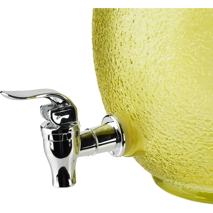 Getränkespender glas Modern Kitchen Zitrone 4L gelb 1pc – Bild 2