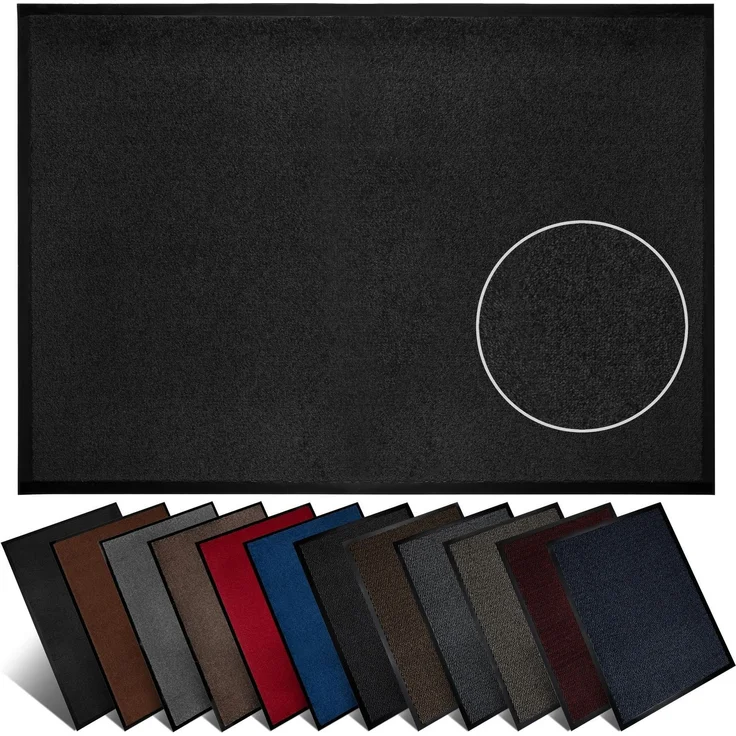 Furni24 Fußmatte - Anthrazit, 80 x 120 cm – Bild 1