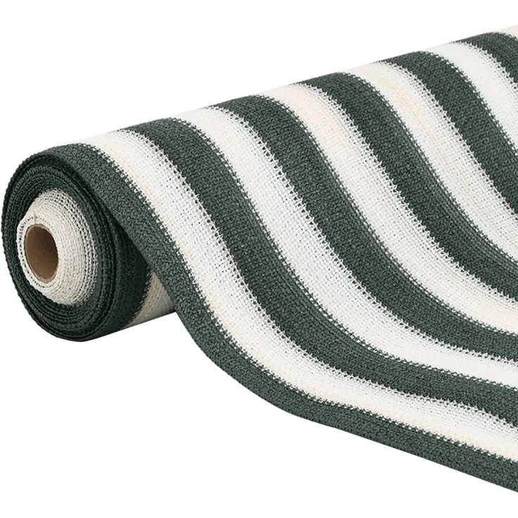 vidaXL Zaunblende Grün und Weiß 2x25 m HDPE 150 g/m² 4003738 – Bild 3