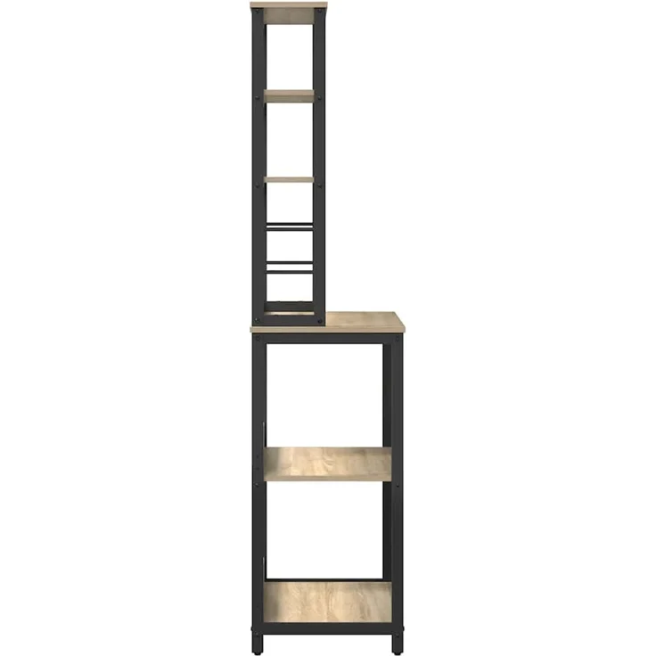 vidaXL Küchenregal Sonoma-Eiche 60 x 40 x 168 cm Holzwerkstoff 883881 – Bild 6