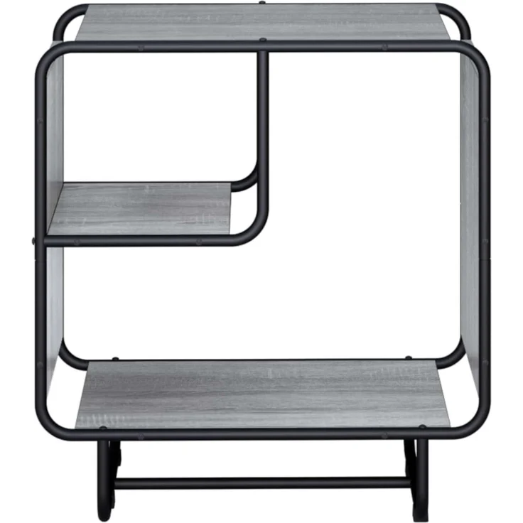 vidaXL Sideboard Sonoma-Grau 60 x 37,5 x 64,5 cm Holzwerkstoff 8007921 – Bild 3