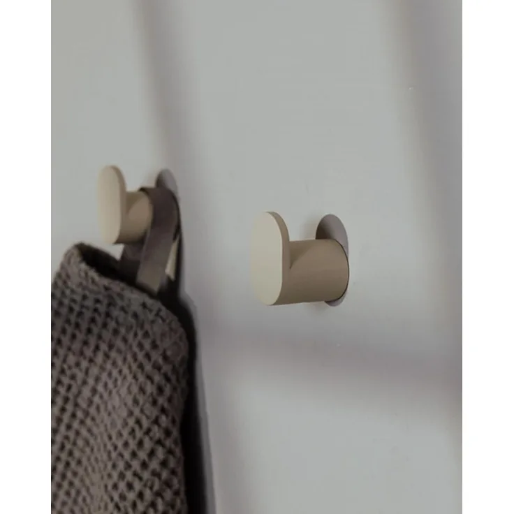 Metallbude Kleiderhaken PALO, Badezimmer, Flur, Küche, (3-St), hochwertige Handtuchhalter, vielseitig einsetzbar, minimalistisch