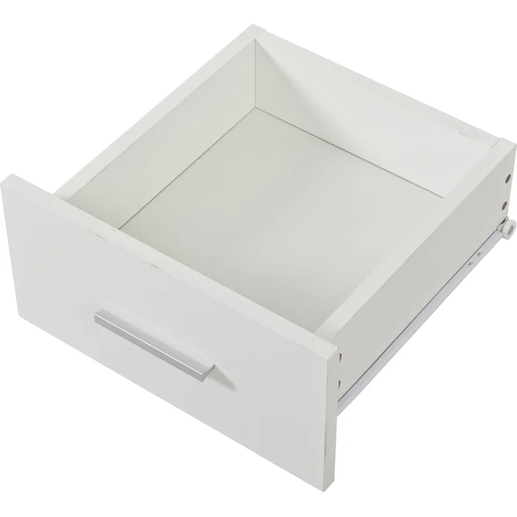 DESVIAE Sideboard mit LED-Beleuchtung und 14 Fächern 160x75x40 cm Spanplatte Weiß – Bild 9