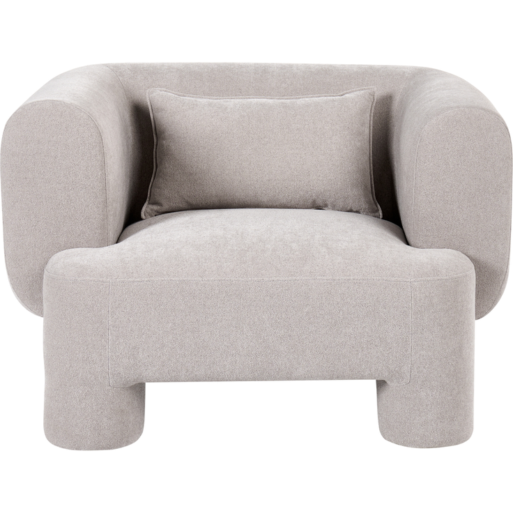 Sessel Stoff beige HOGBO – Bild 4