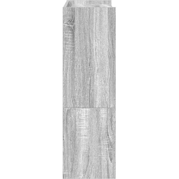 vidaXL Schuhregal Grau Sonoma 60x25x81 cm Holzwerkstoff 859883 – Bild 4