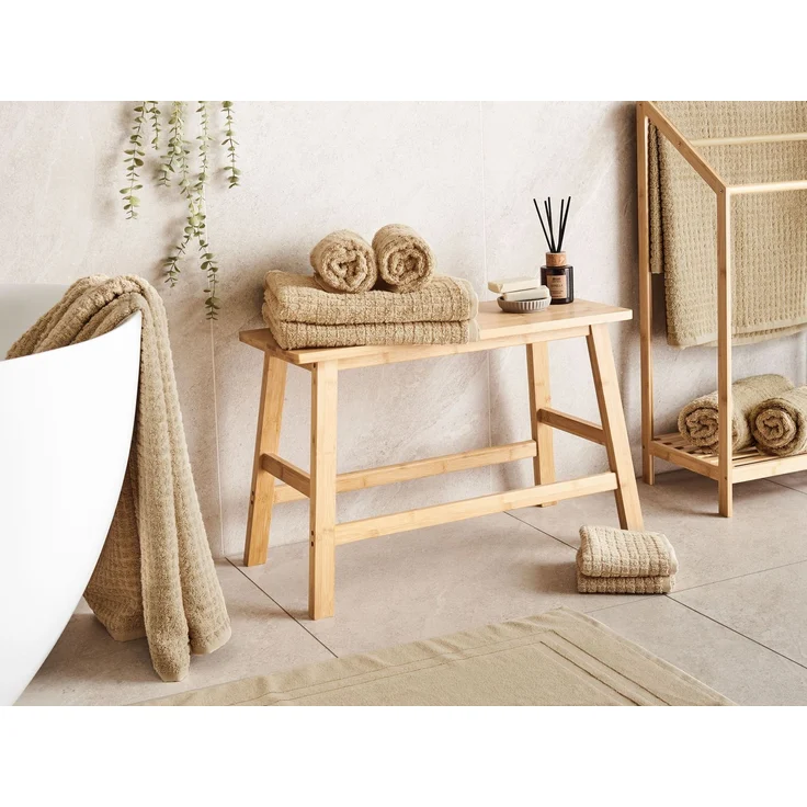 Handtücher 11er Set ATAI Baumwolle Beige – Bild 3