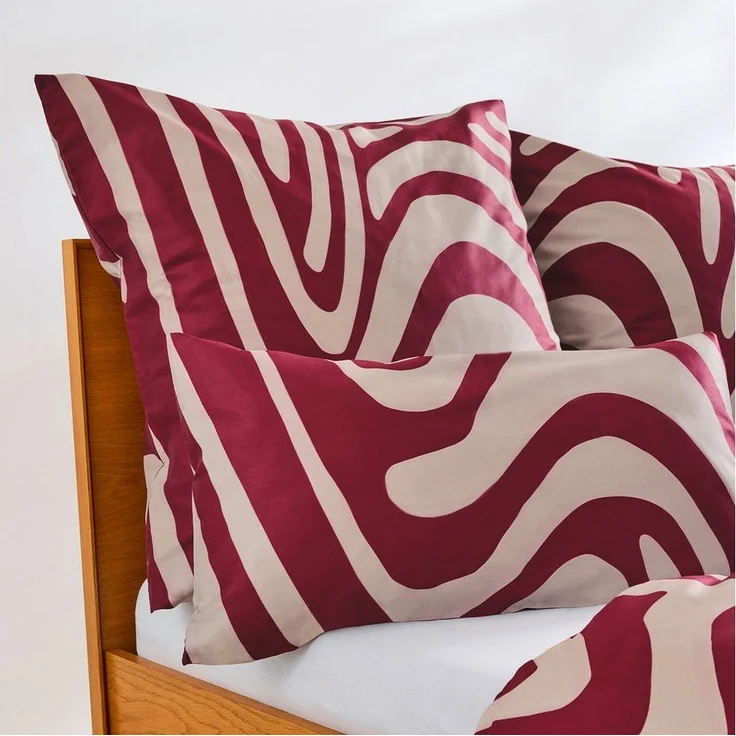 s.Oliver Bettwäsche Satinbettwäsche s.Oliver, Mako-Satin, 2 teilig, im angesagten Trenddesign – Bild 2