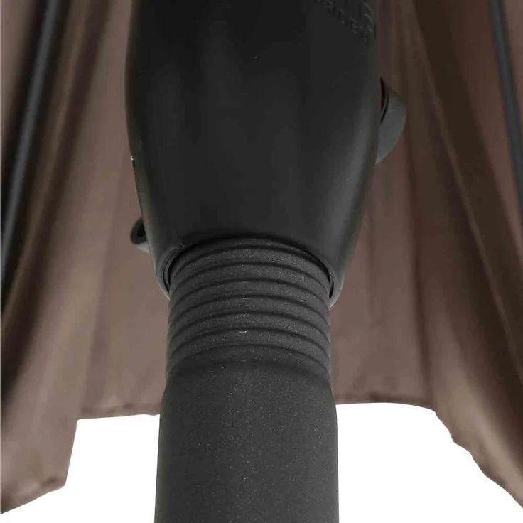 Siena Garden Mittelstockschirm Isa anthrazit Ø 300 cm – Bild 8