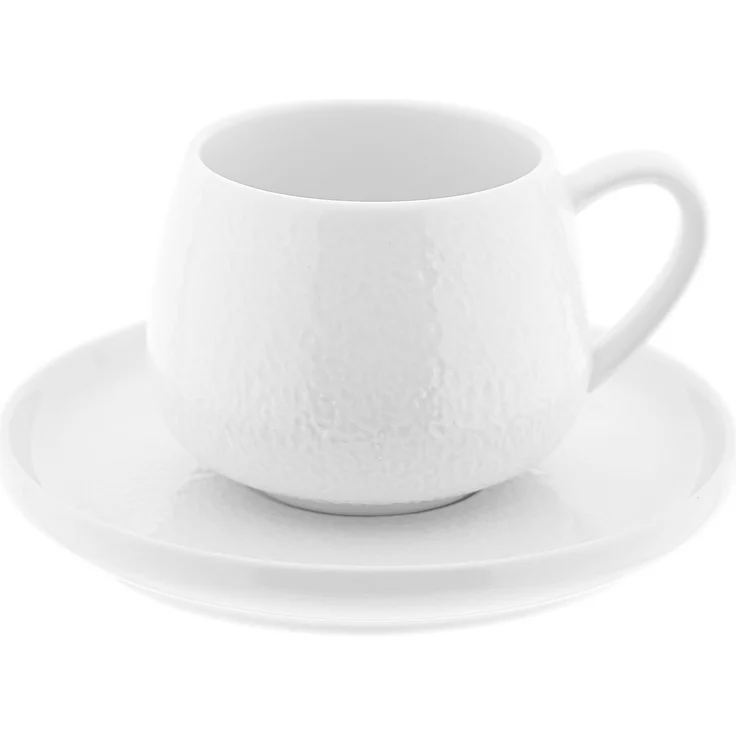 New Moon 12-teiliges Kaffeetassen-Set aus hochwertigem Porzellan - 220 ml – Bild 1