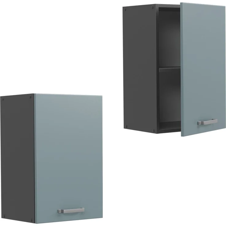 Hängeschrank R-Line Blau-Grau 40 cm Vicco – Bild 5