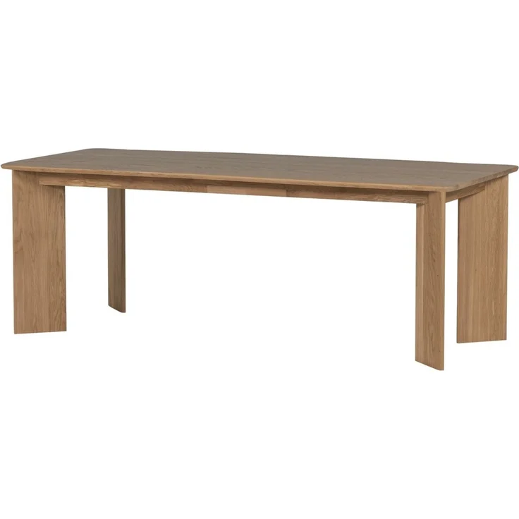 Esstisch DTL - Eichenholz Natur Transparent, 220 cm – Bild 1
