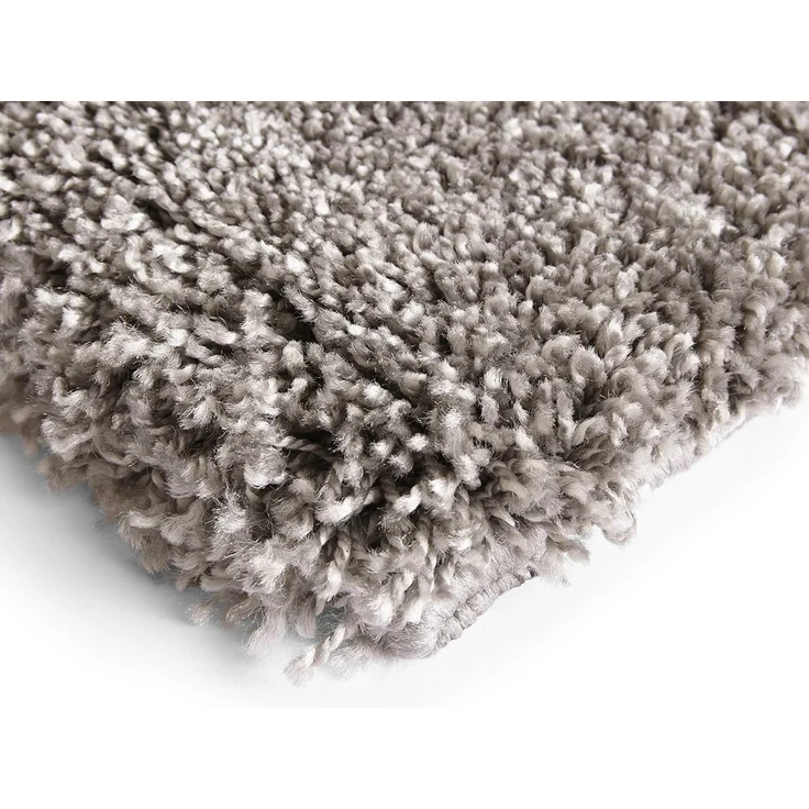 Elle Decoration Passion Hochflor Teppich Wohnzimmerteppich - Weich Flauschig Langflor Shaggy Flokati Rauten Muster für Wohnzimmer Esszimmer Küche oder Schlafzimmer Creme Grau, 160x230cm – Bild 5