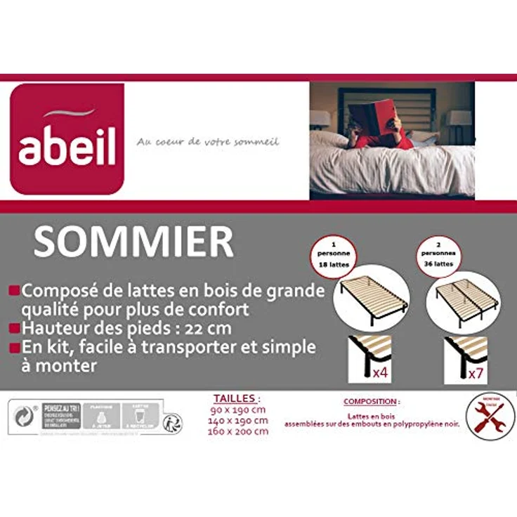 Abeil 15000002525 Lattenrost – Bild 4