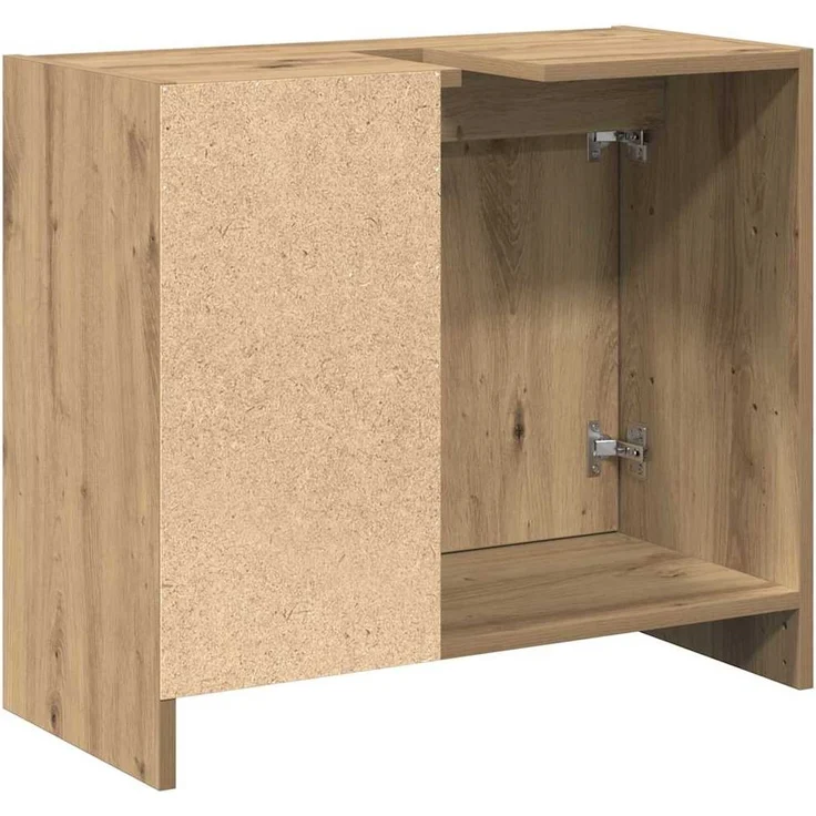vidaXL Badezimmerschrank Artisan-Eiche 63 x 29 x 55 cm Holzwerkstoff 869213 – Bild 7