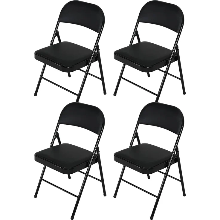 HTI-Living Klappstuhl 4er Set Klappstühle mit Polsterung (Set, 4 St), Gästestuhl Familienfeiern Firmenveranstaltungen – Bild 2