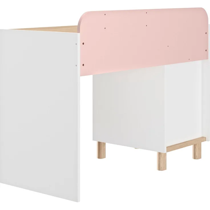 Gami Schreibtisch Romy (1-St), Elegantes Design für eine sanfte und feminine Atmosphäre.