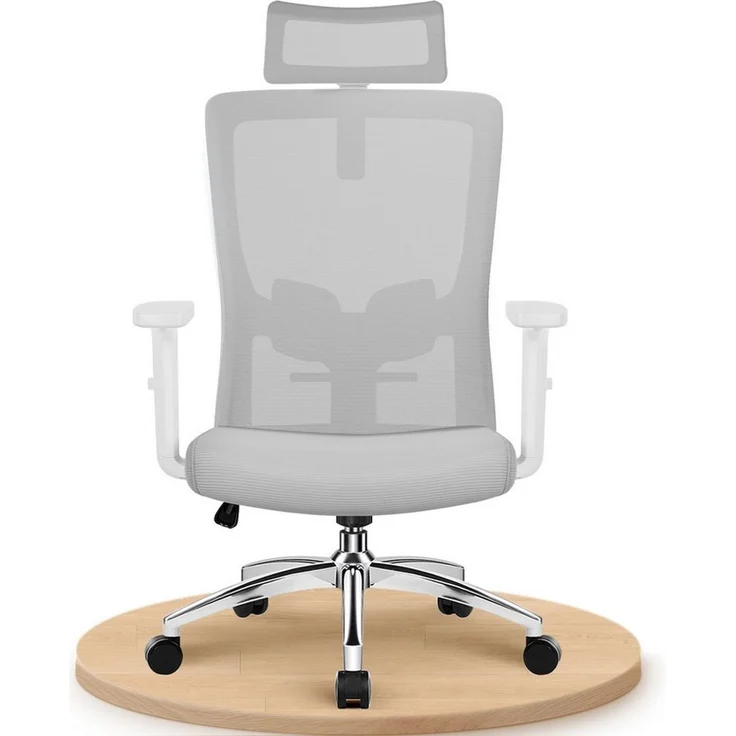 Adormii Bürostuhl bürostuhl ergonomisch,schreibtischstuhl mit verstellbarer Lendenstütze (Ergonomischer bürostuhl mit verstellbaren Armlehnen, büro stuhl bis zu 135° neigbar, ergonomic office chair mit höhenverstellbarer, atmungsaktiv und komfortabel, ... – Bild 1