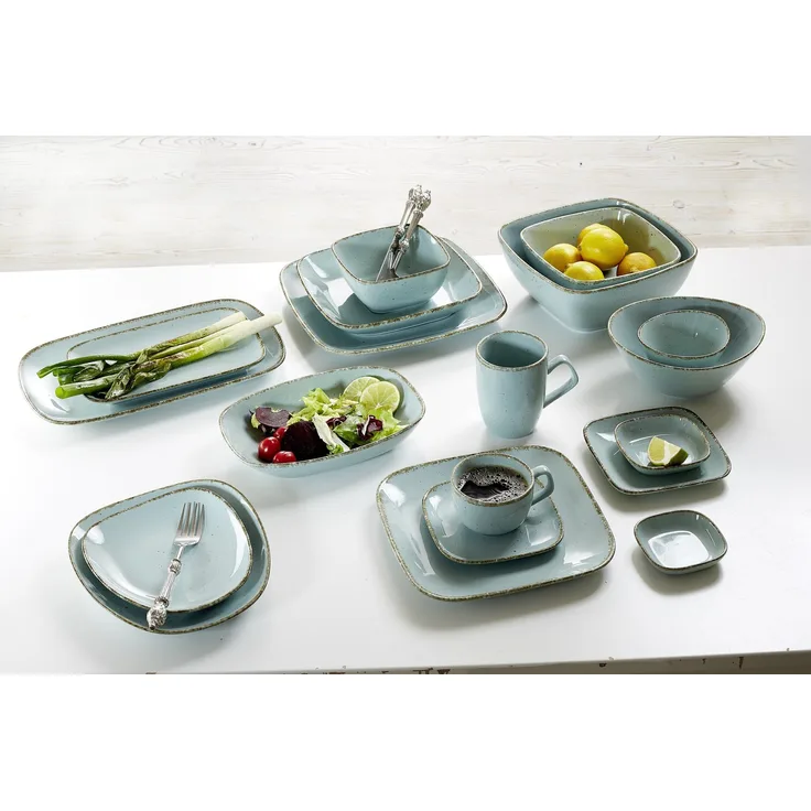 Becher 6er Set Casa blau