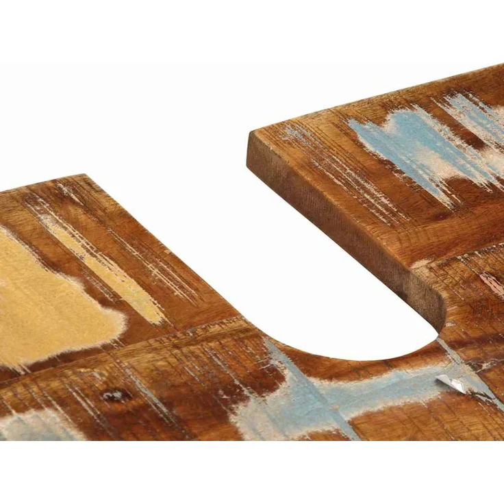 vidaXL Badezimmermöbel-Set 3 Stk. Mehrfarbig und Schwarz 3305615 – Bild 12