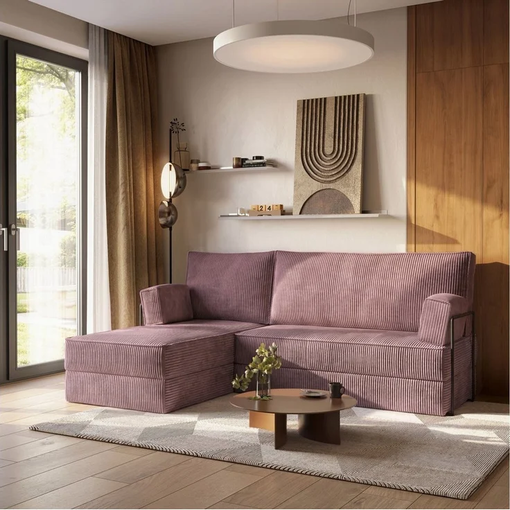 Masseno Ecksofa NOTIA modulares Boneless Sofa mit Schlaffunktion – Bild 1