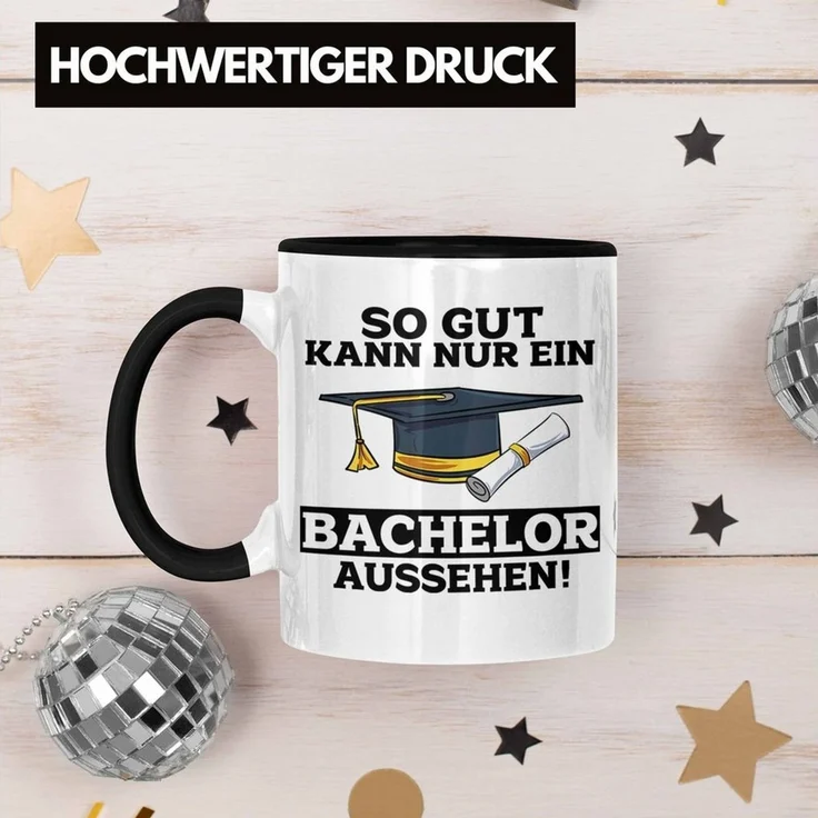 Trendation Tasse Tasse Geschenk Bestandene Bachelor-Prüfung Geschenkidee So Gut Kann Nu – Bild 3