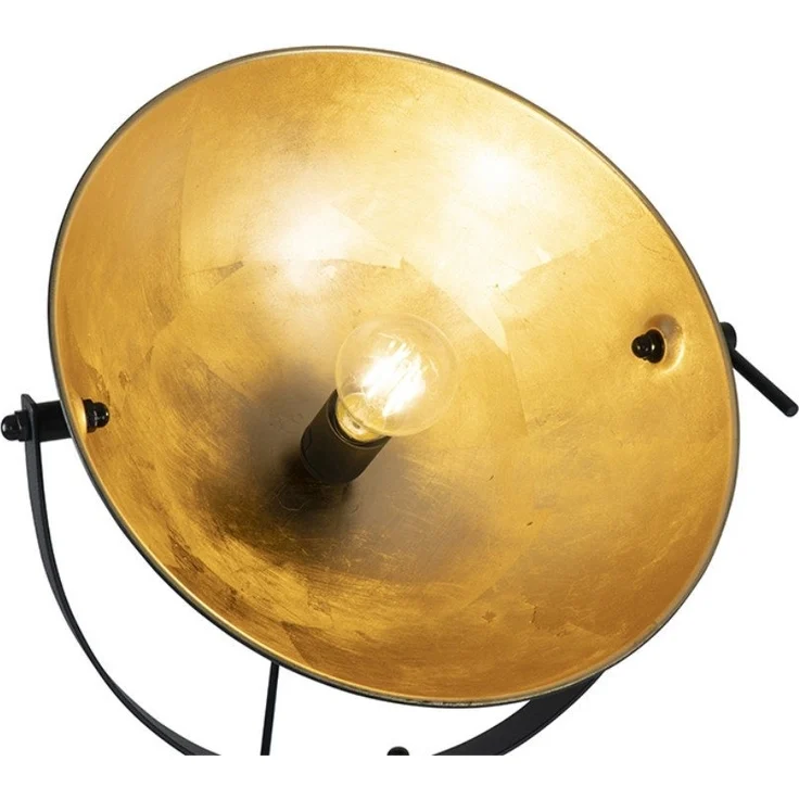 Qazqa Stehlampe Magnax, ohne Leuchtmittel, E27, Schwarz, Industrie, Stahl, 1-flammig – Bild 3