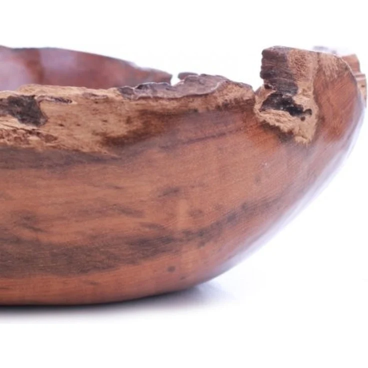 wohnfreuden Dekoschale Teak Holzschale lasiert braun 30 cm, 1119 – Bild 7