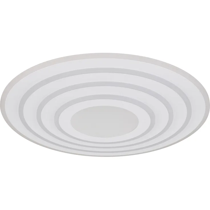 GLOBO LIGHTING Deckenleuchte JOCELYN, Dimmfunktion, Fernbedienung, Infrarot inkl, Memoryfunktion, Nachtlichtfunktion, mehrere Helligkeitsstufen, LED fest integriert, warmweiß - kaltweiß, Deckenlampe Wohnzimmer-Leuchte Schlafzimmer-Leuchte Flur Küche