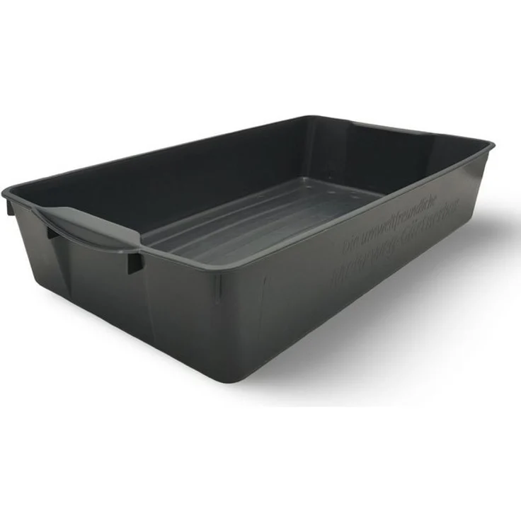 Gärtnerbox Wanne Kunststoff grau Pflanzwanne Kotwanne Kunststoffwanne Pflanzschale Ölwanne – Bild 4