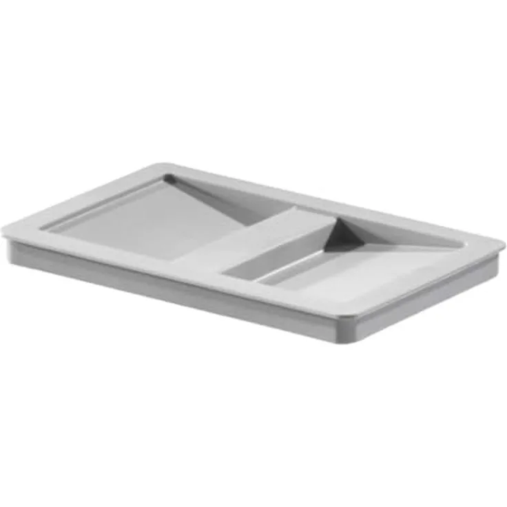 Hailo Biomülleimer Kitty 1069609 Universaldepot Deckel grau 142 x 230 mm