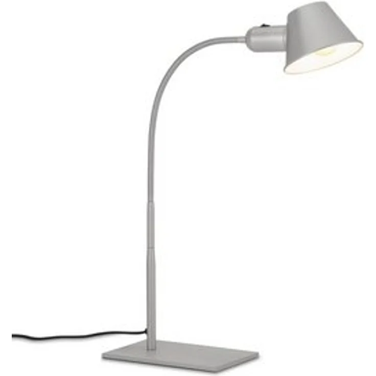 Briloner Leuchten Tischleuchte 7407-014, ohne Leuchtmittel, 2700K - Extra-Warmweiß, Schwenkbar, chrom, E27 Fassung ? max. 10 W, 23 x 15 x 65 cm – Bild 6