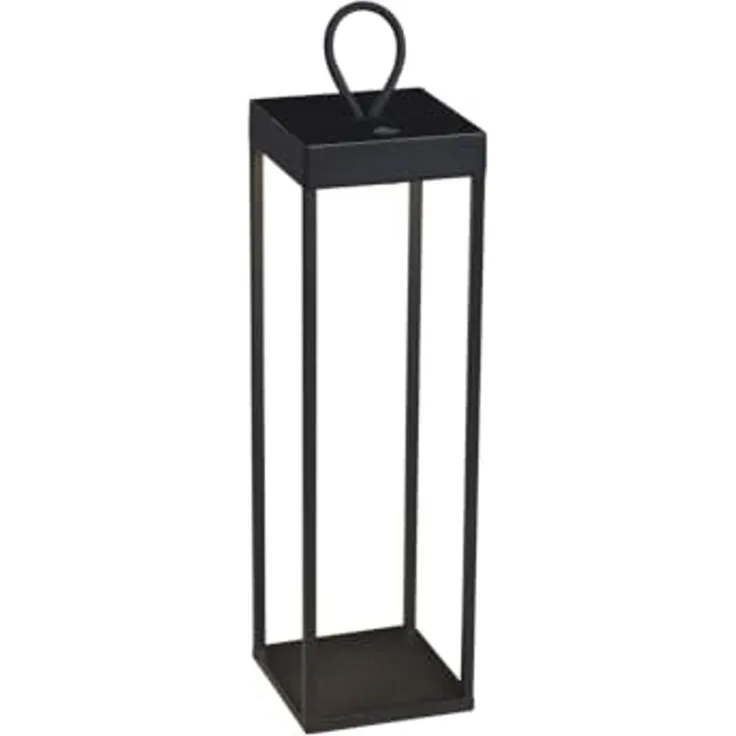 KONSTSMIDE No. 7812-750 Ravello USB-Laterne groß schwarz dimmbar