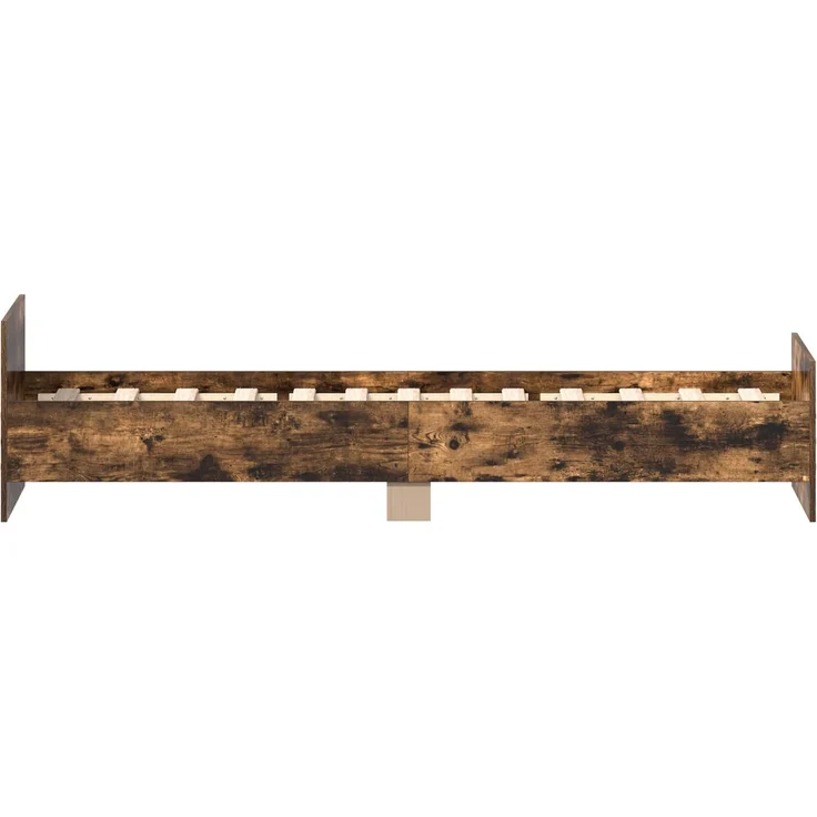 vidaXL Bettgestell mit Kopfteil Geräucherte Eiche 80 x 200 cm 8009029 – Bild 5