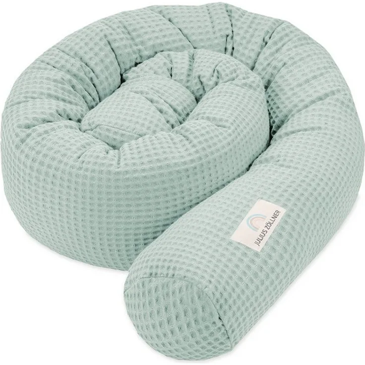 Julius Zöllner Bettschlange Waffelpiqué Lagoon 180