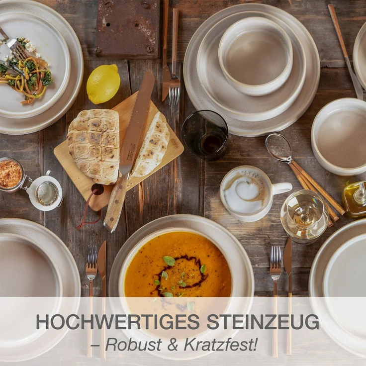 Moritz & Moritz CASTELLO Geschirrset 40 tlg. – Bild 7