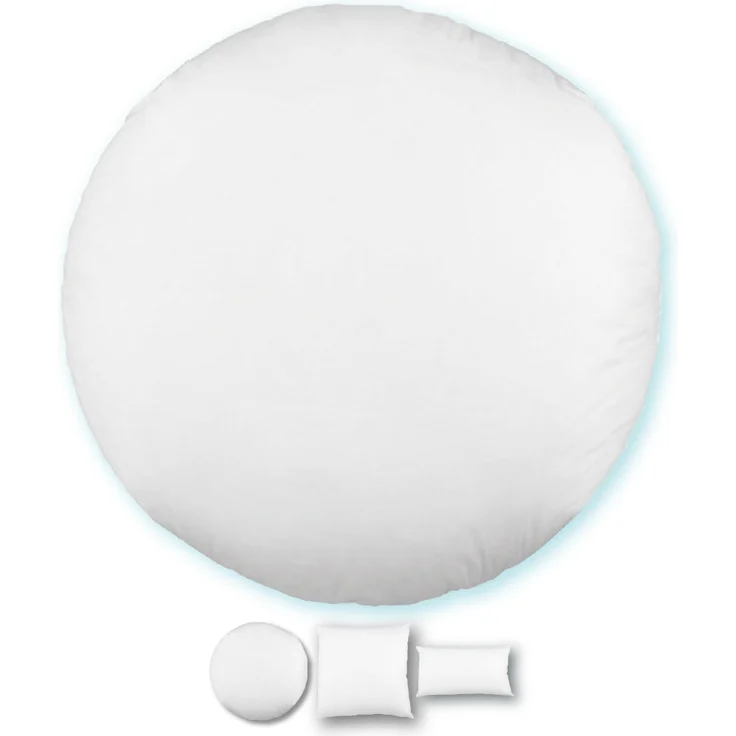 Arsvita Füllkissen Kissenfüllung mit Feder,Polyester Füllung Ø 60 cm Polyester - Premiumfüllung – Bild 5
