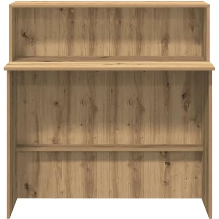 vidaXL Empfangstheke Artisan-Eiche 100x50x103,5 cm Holzwerkstoff 859032 – Bild 6