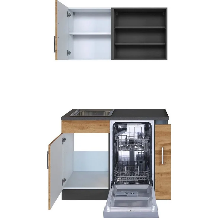 KOCHSTATION Pantryküche KS-Mali, Breite 110 cm, mit E-Geräten – Bild 4
