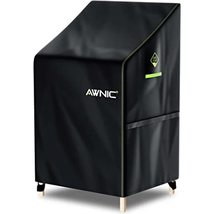 Awnic Gartenstuhl Schutzhülle Abdeckung Stuhlüberzug Stuhlhüllen Oxford Gewebe Wasserdicht Reißfest 420D Polyester 65x75X85/120cm – Bild 2