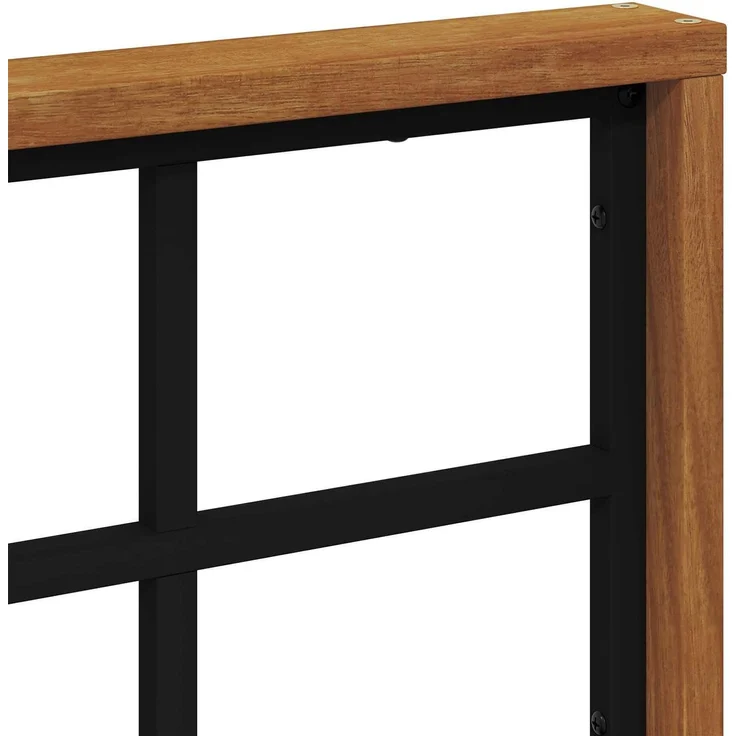 vidaXL Outdoor Mittelsofa Massivholz Akazie Natur 3436277 – Bild 6