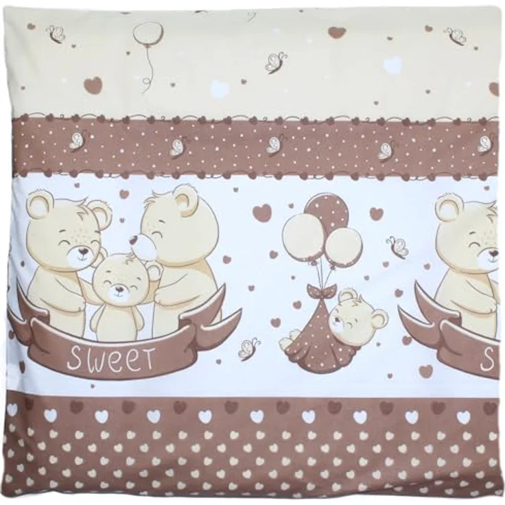 Primawela Kissenbezüge Baby Kinder Kissenbezug 80 x80 cm Kissenhülle Bezug für Kissen – Bild 3