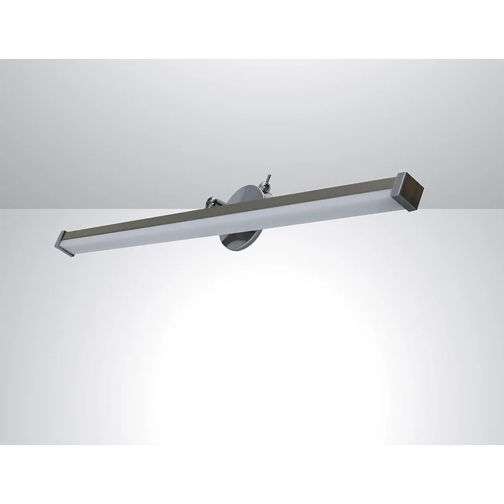 TRANGO LED Spiegelleuchte, 2250 Modern LED Spiegelleuchte *EASY* Badleuchte 475mm lang mit schwenkbar und drehbar Flexarm Schminklicht, Badezimmer Spiegellampe mit Klemmvorrichtung, inkl. ON/OFF Schalter 7 Watt 3000K warmweiß – Bild 1