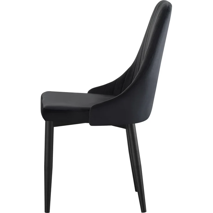 Stuhl 2er Set Monaco Stühle in Anthrazit - gemütliches Design - B/H/T: 44x88x58 cm – Bild 6