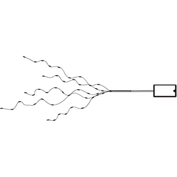 LED-Lichterkette Dew Drop von Star Trading, 46 LEDs neutralweiß – Bild 3
