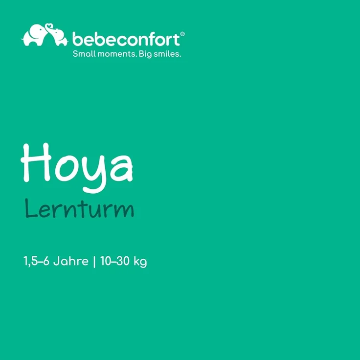 Bebeconfort Hoya, Montessori Lernturm Kinder, 1,5–6 Jahre (10–30 kg), 3-Stufig Höhenverstellbar, Sicherheitszertifikat, 6,2 kg Leichter Tritthocker Kinder, Langlebiges Design, Natural Wood – Bild 2