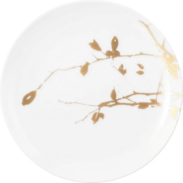 Seltmann Weiden Brotteller Liberty - Golden Rose Hip, (1 St), Teller 17,5 cm